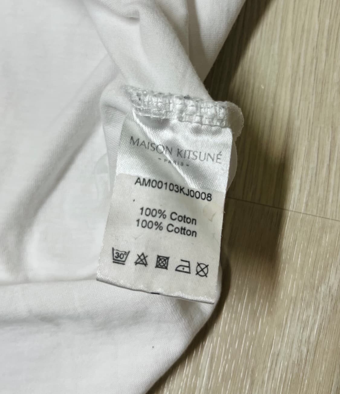 메종키츠네 폭스 헤드 반팔 티셔츠  상품이미지4