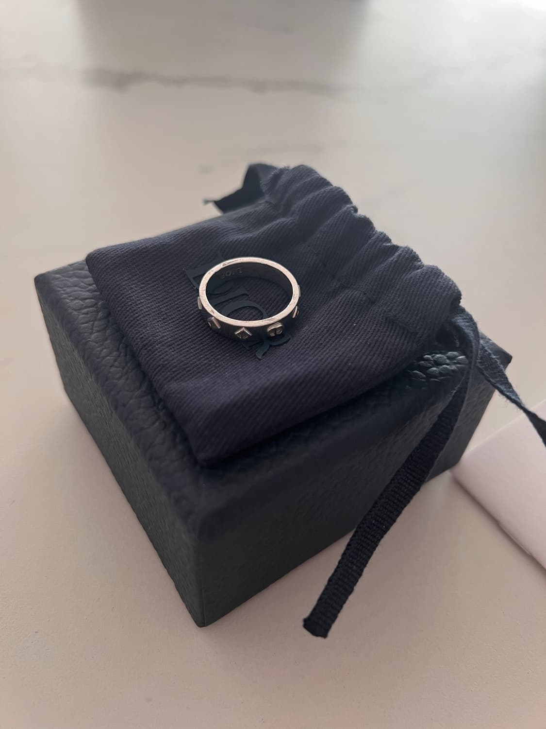 풀구성]디올 다이아몬드 반지 S 상품이미지3