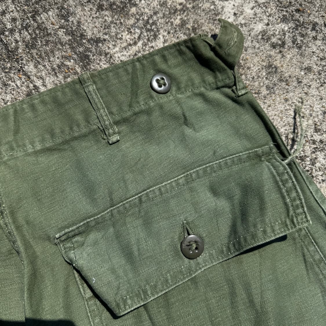 [31] 60s US Army OG-107 퍼티그 팬츠 상품이미지8