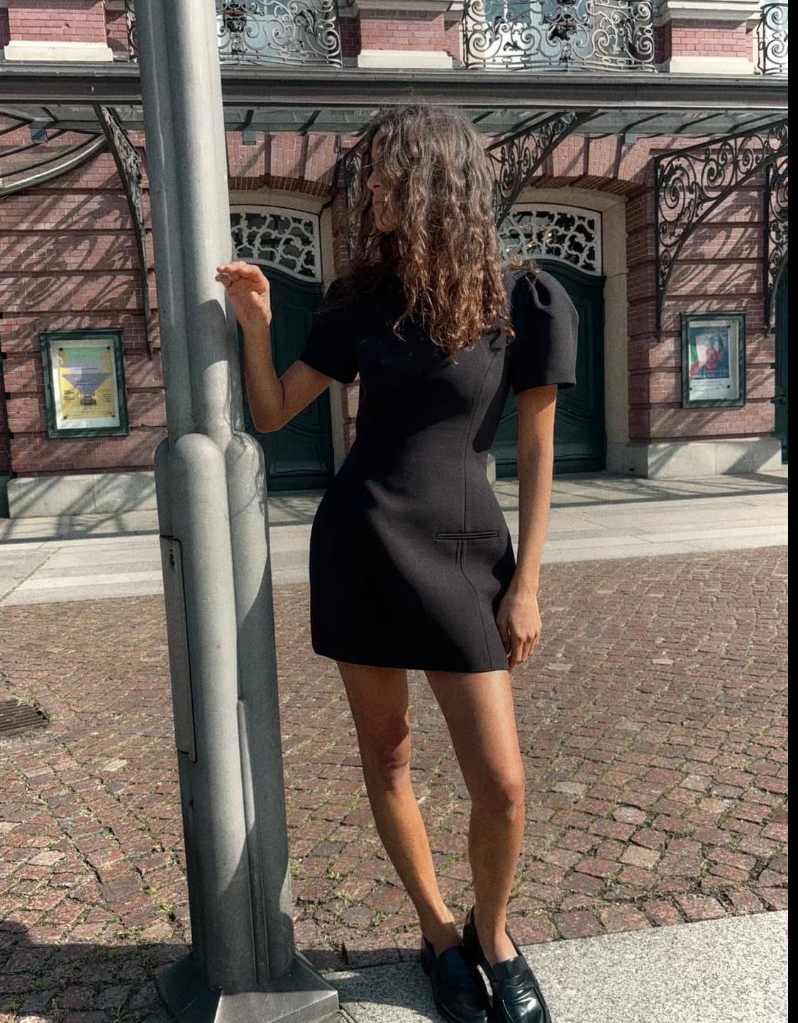 자라 셔링 포켓 미니 원피스 상품이미지2