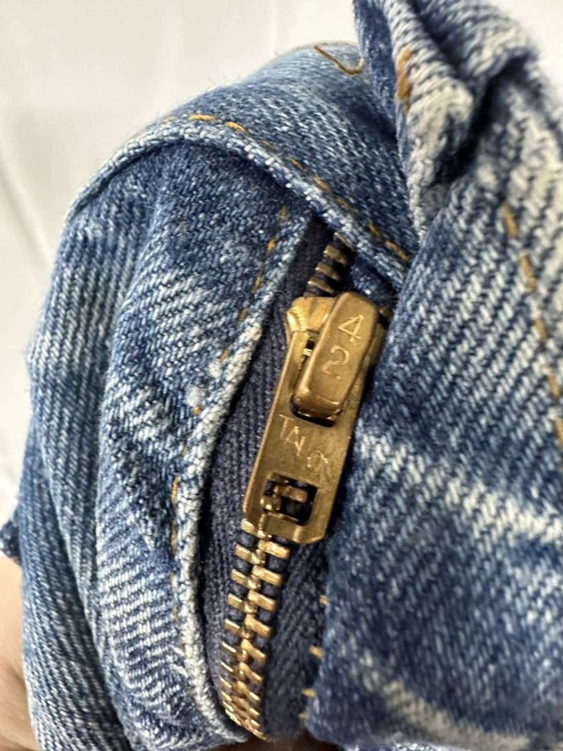 [L32W34] LEVI'S 684 70~80s USA 오렌지블랭크탭 상품이미지4