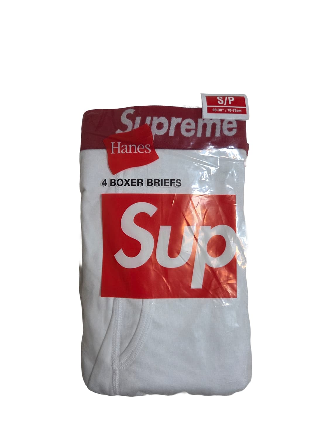 "Supreme Hanes Boxer Briefs White" 상품이미지1