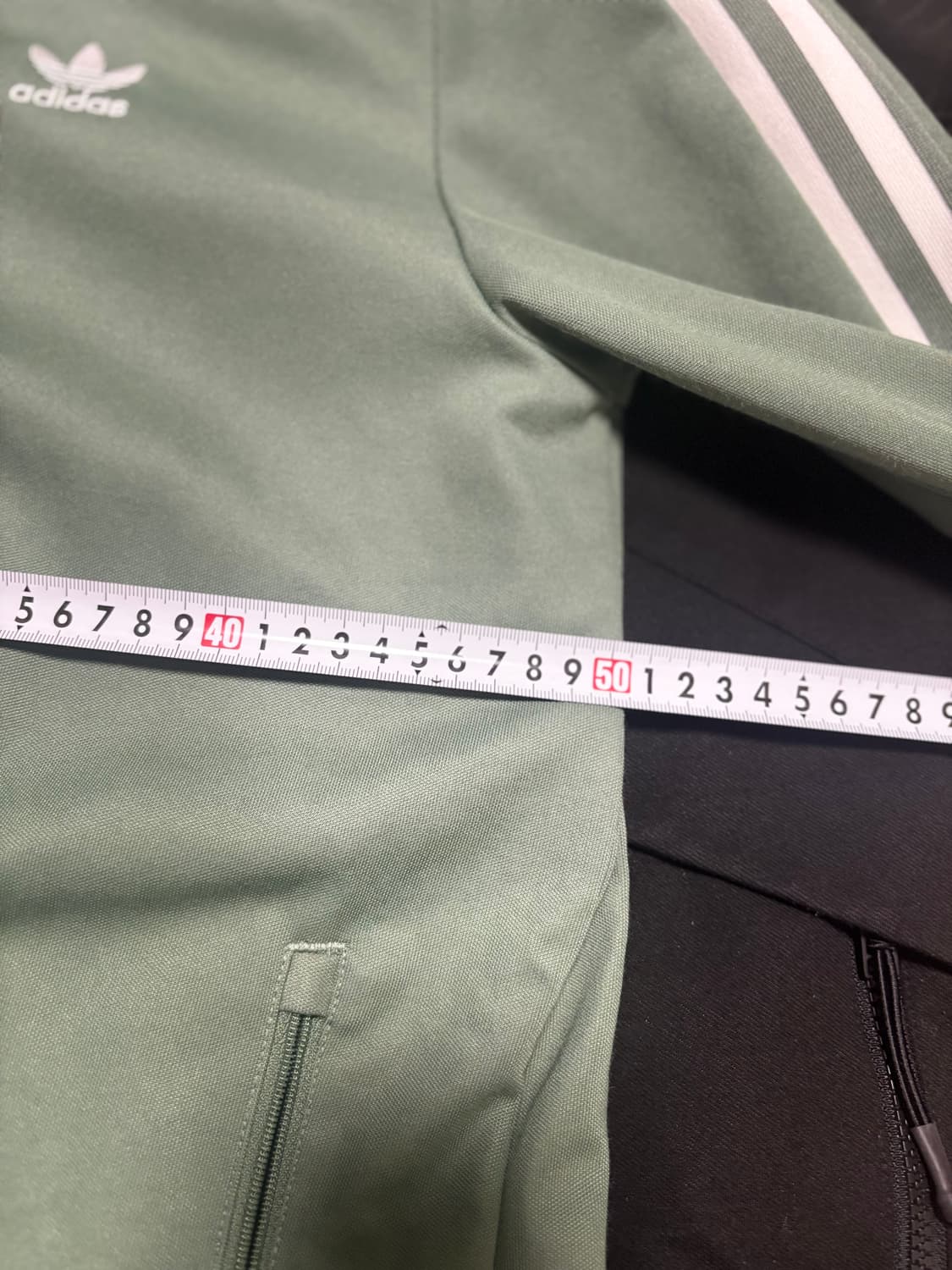 아디다스 베켄바우어 카키 말차 연두 트랩탑 져지 상품이미지3
