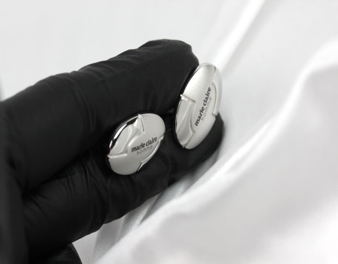 마리끌레르 5.8cm A,B+등급 명품 넥타이핀 커프스 세트 상품이미지7