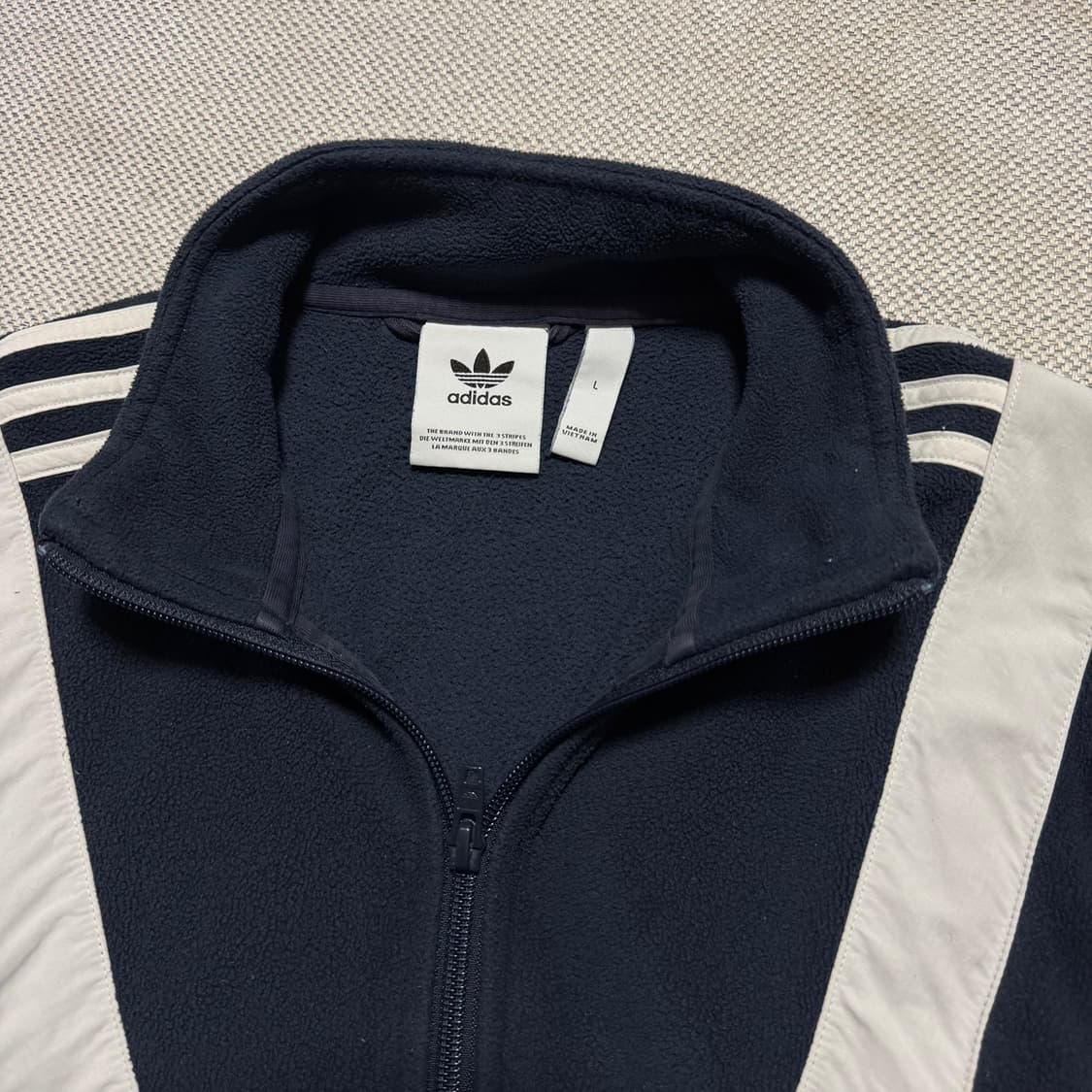 아디다스 오리지널 로고 하프집업 후리스 상품이미지3
