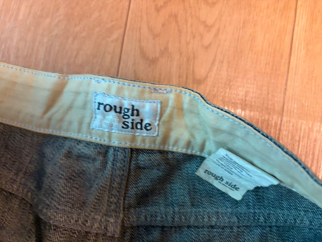 (2)러프사이드 드레이프 데님 미디엄블루 상품이미지3