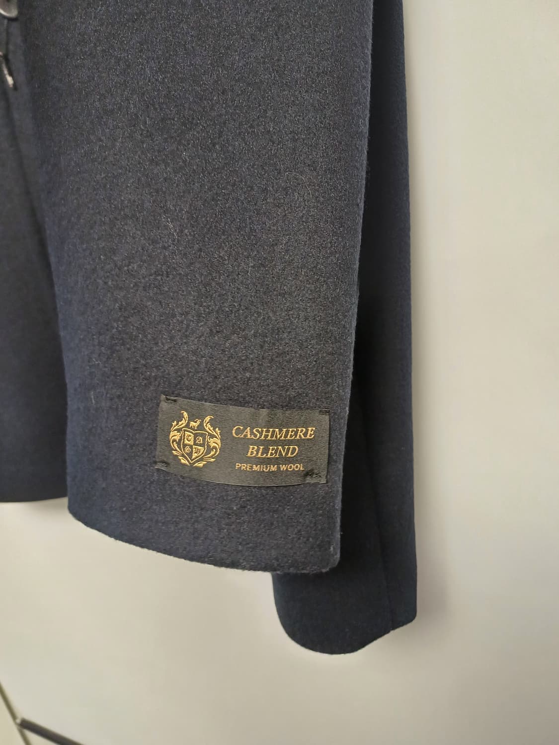 마인드브릿지 캐시미어 블렌드 더블 피코트 (네이비) 상품이미지3