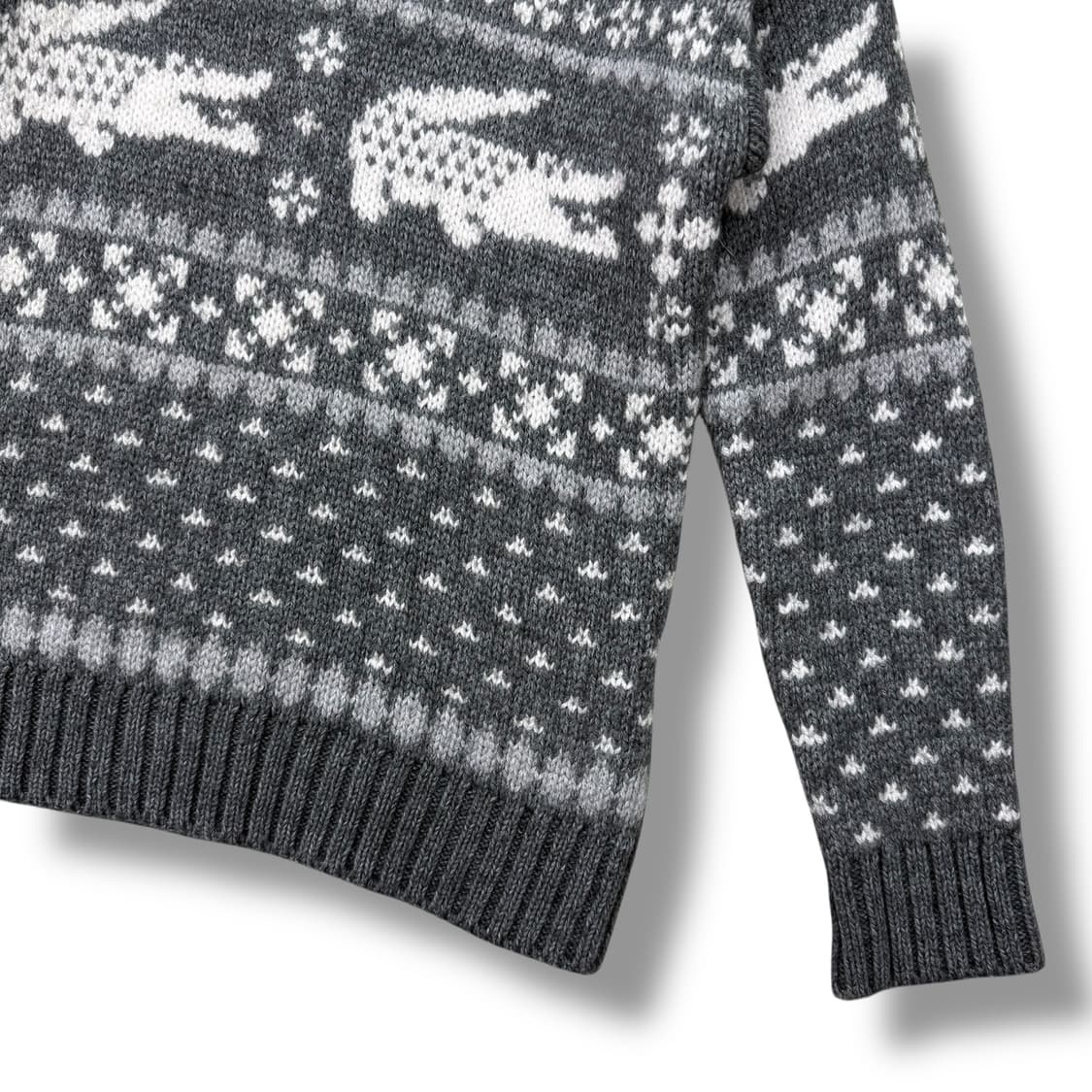 라코스테 패턴 니트 r1890  상품이미지5