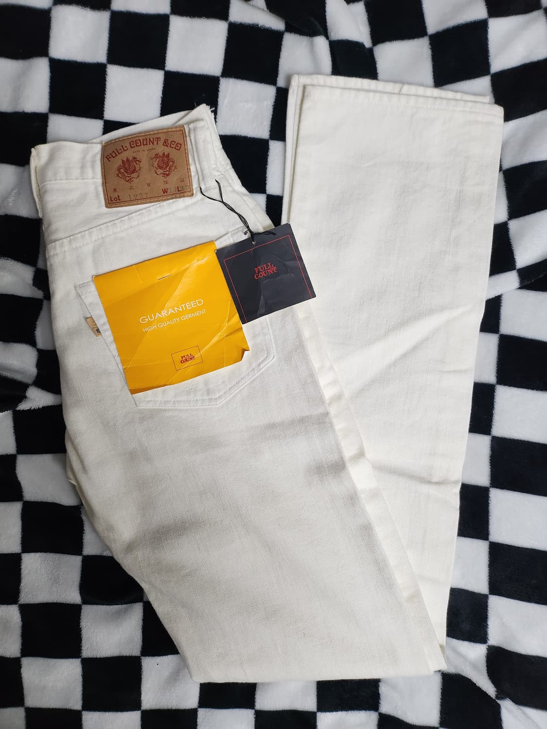 FullCount Lot1237 off white 데님진 상품이미지1