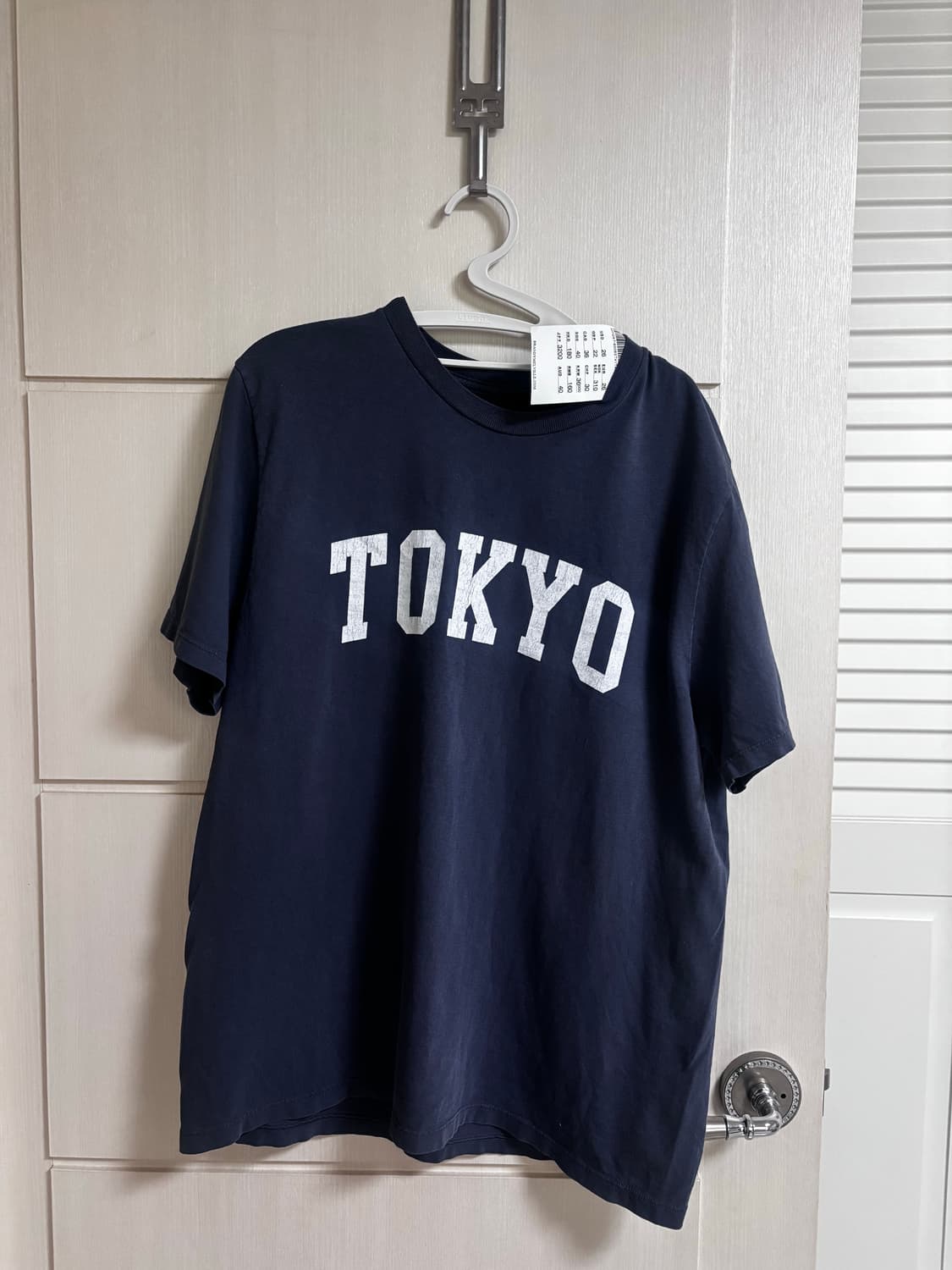 브랜디멜빌 TOKYO 한정 반팔티 네이비 (텍달린 새상품) 상품이미지1