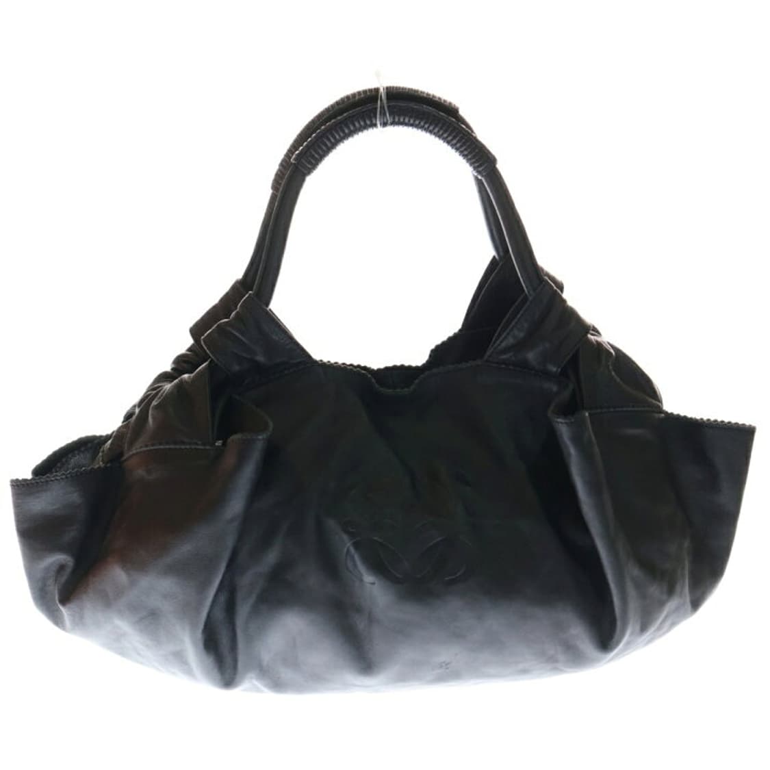 로에베 1990-2000's 아이르 나파 레더 데보스드 로고 핸드백 상품이미지3