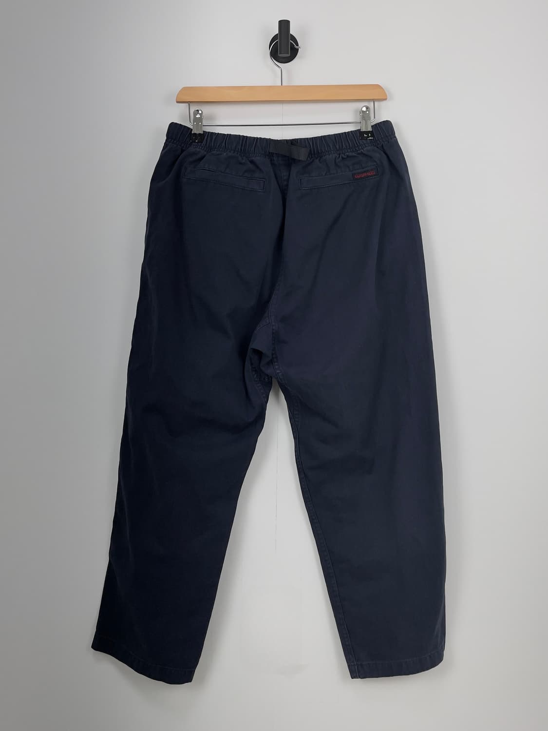 Gramicci 더블 네이비 와이드 테이퍼드핏 코튼 팬츠 상품이미지3