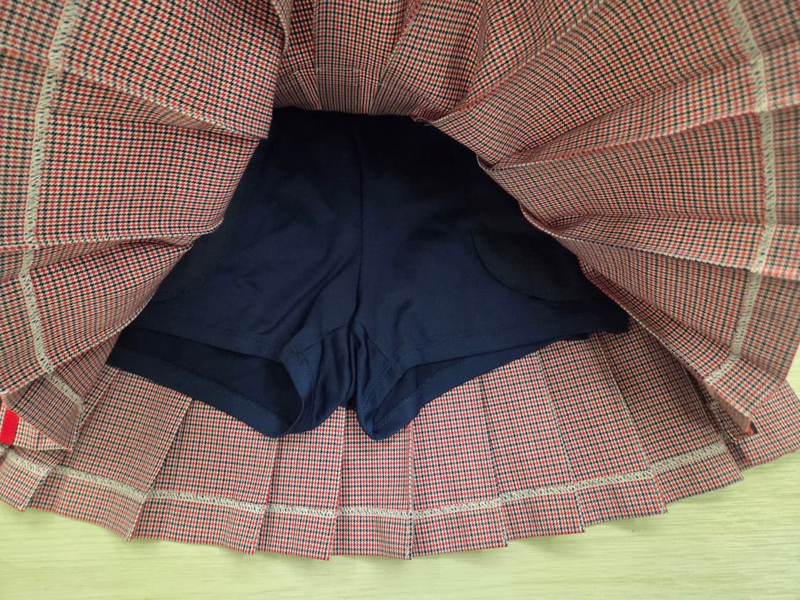 PEARLY GATES 체크 플리츠 스커트 상품이미지2