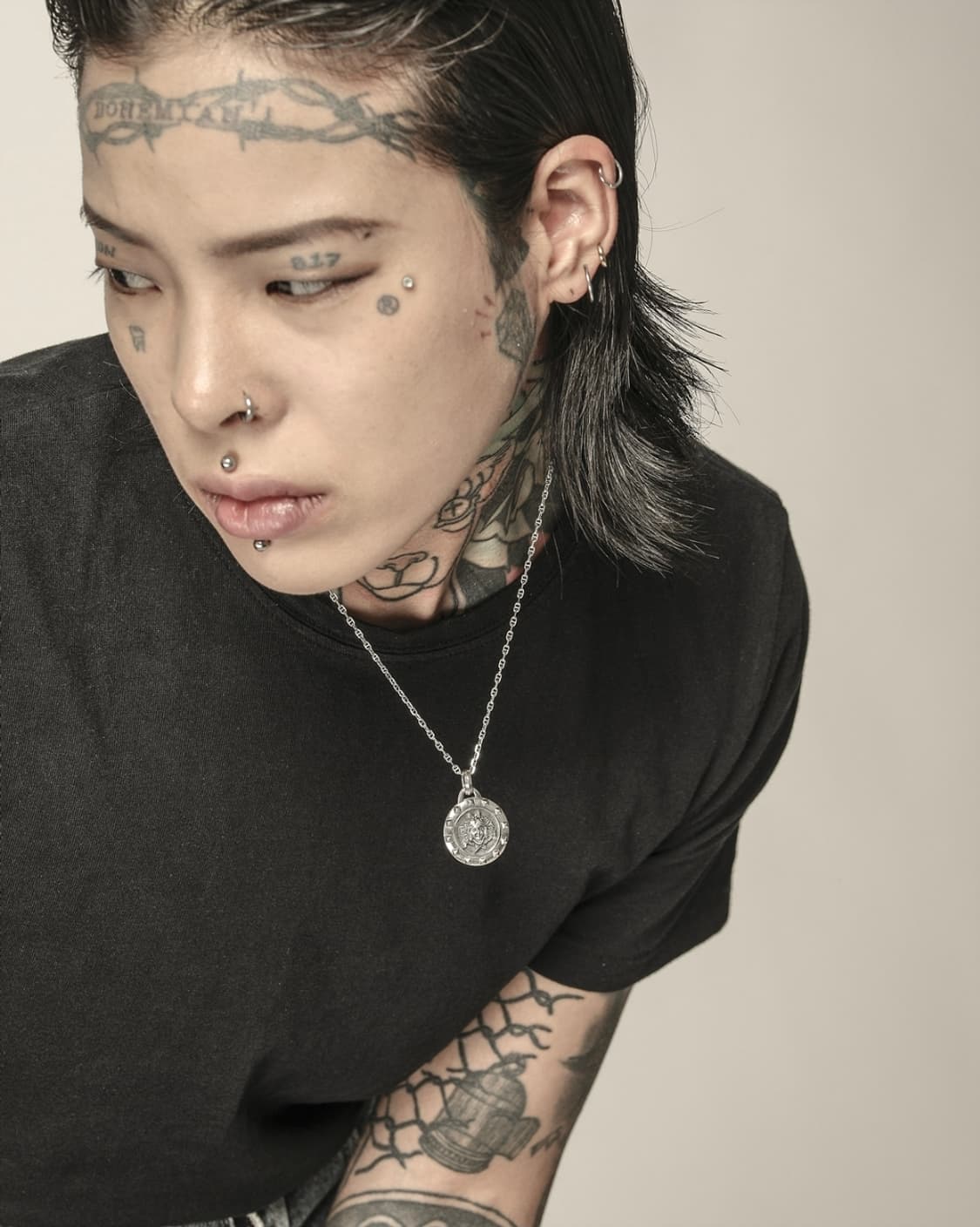 킹크로치 세라핌 목걸이 네드줄 3mm 60cm 팝니다 실버925 상품이미지3
