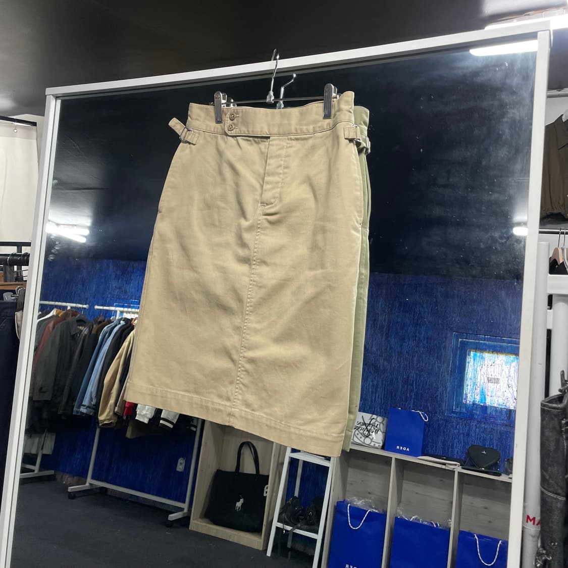 폴로 랄프로렌 베이지 코튼 스커트 2 상품이미지4