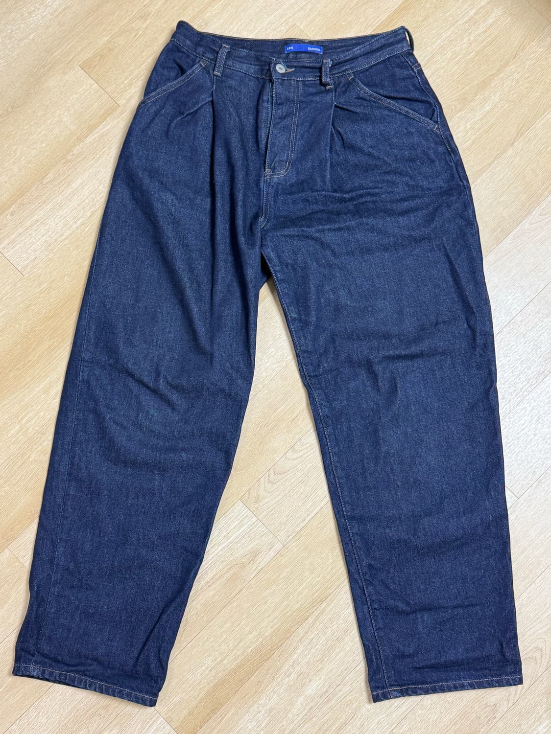 에러스 익셉티드 플리츠 데님 팬츠 인디고 S 상품이미지2