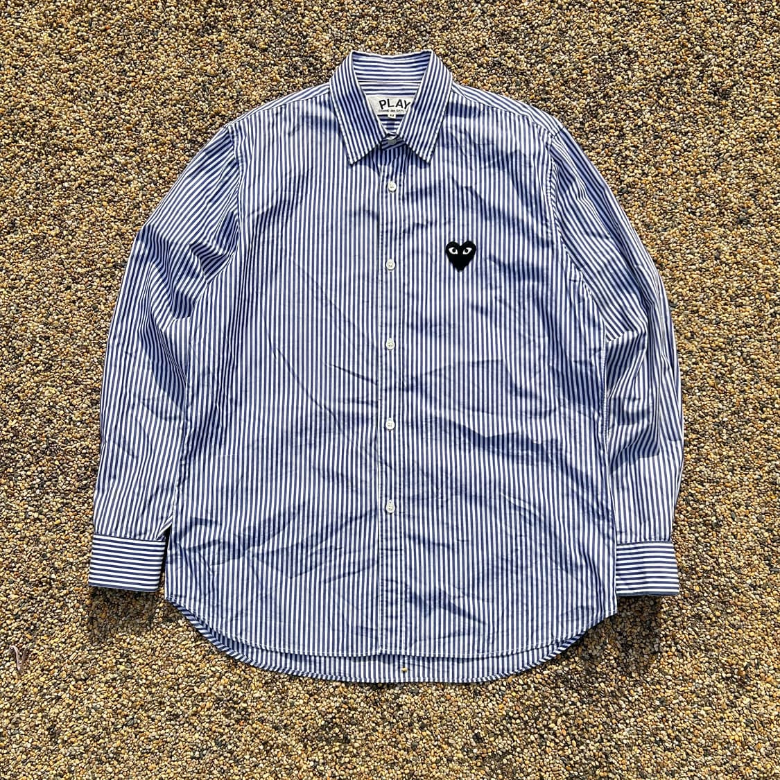 꼼데가르송(Comme des garcons)블랙와팬 스트라이프 셔츠 상품이미지1