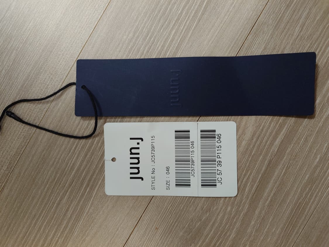 [46] 준지 25FW 워싱 트랙 점퍼 레드 미사용 상품이미지8