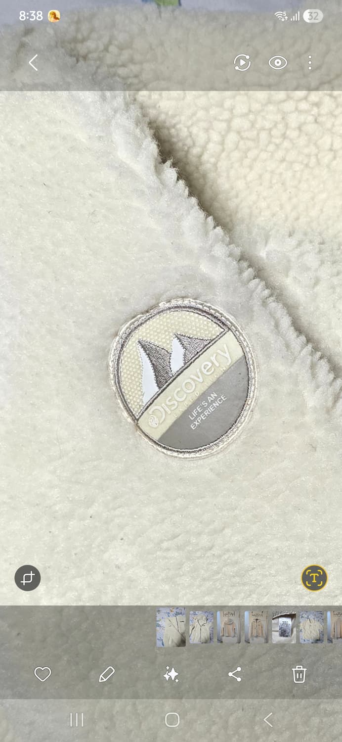 디스커버리 뽀글이 후드 자켓 S 상품이미지5