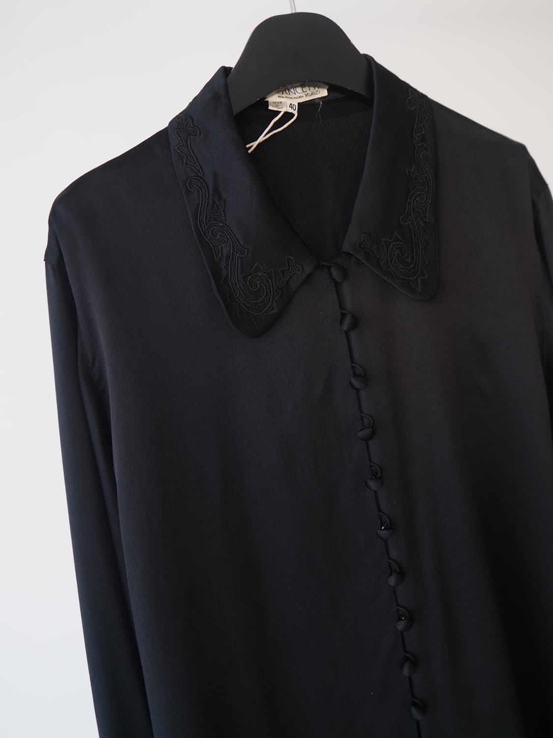 LANCETTI MILANO embroidery shirt  상품이미지4