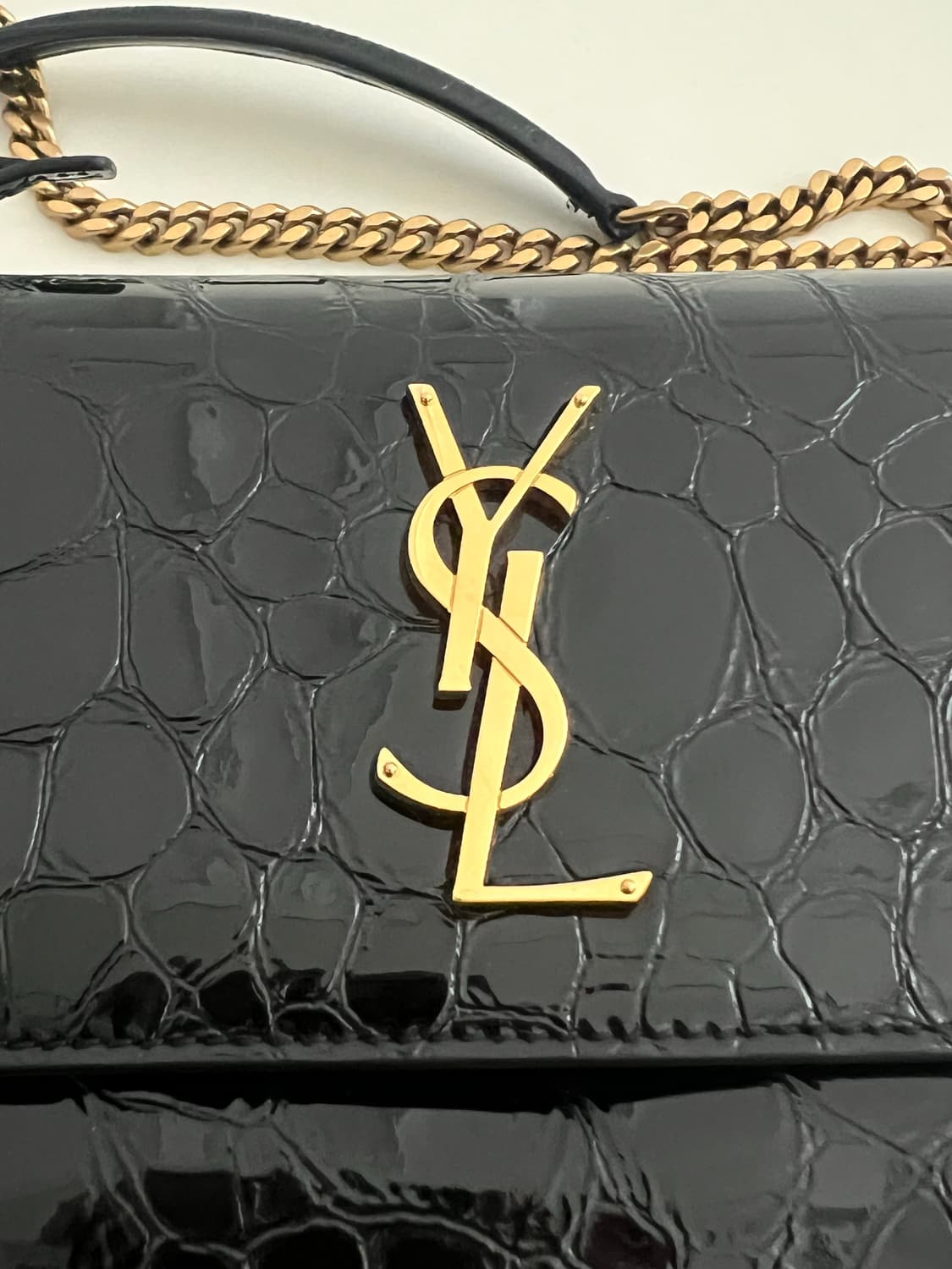 생로랑 크로크다일 미듐 선셋백 상품이미지2