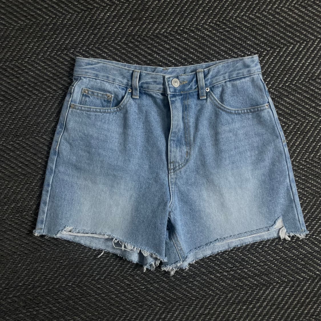 빈티지 우먼스 커팅 데님 숏 팬츠o 3509 상품이미지1