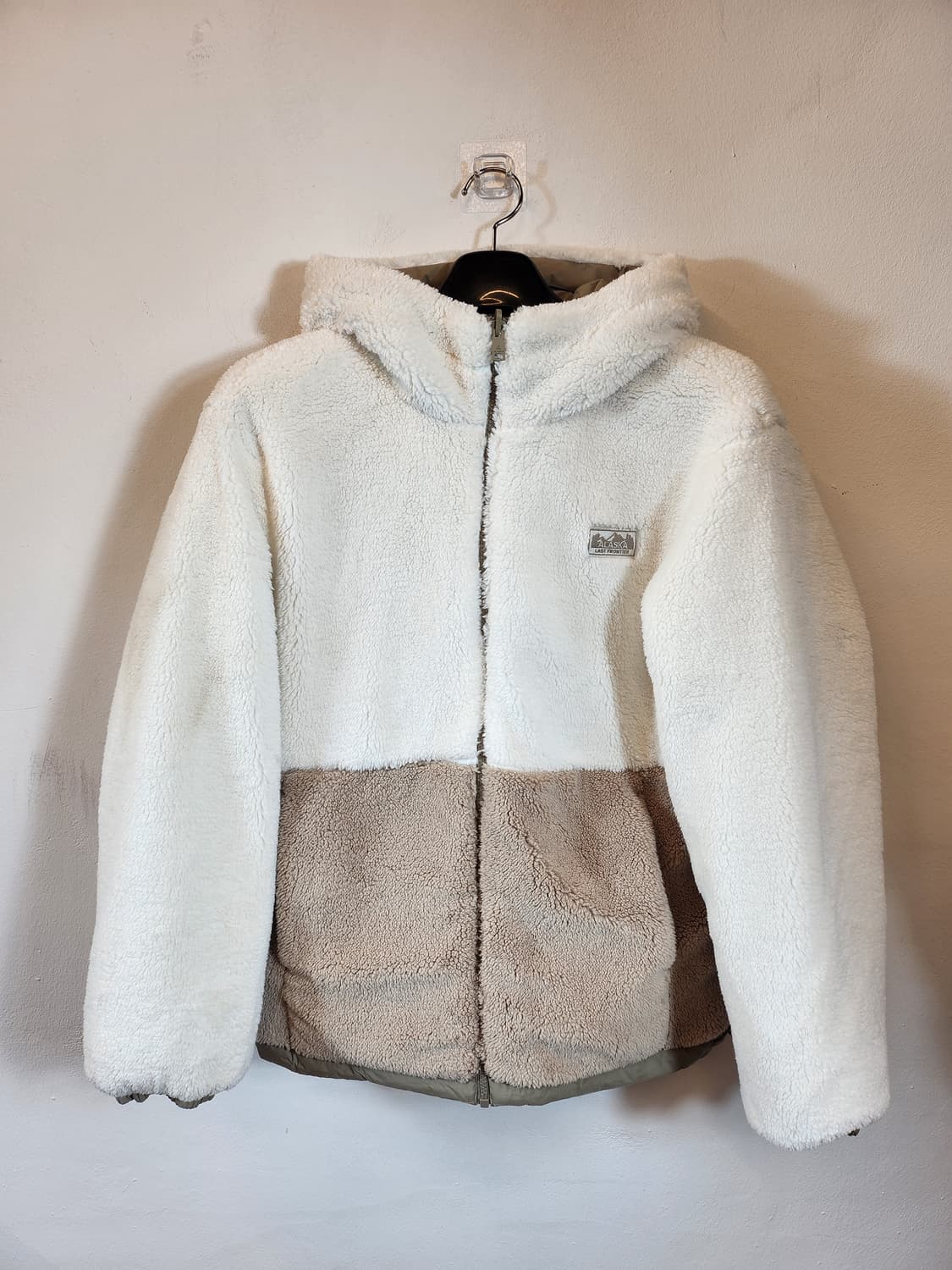알래스카 양털 후리스 양면 점퍼 95 M 새제품 상품이미지1