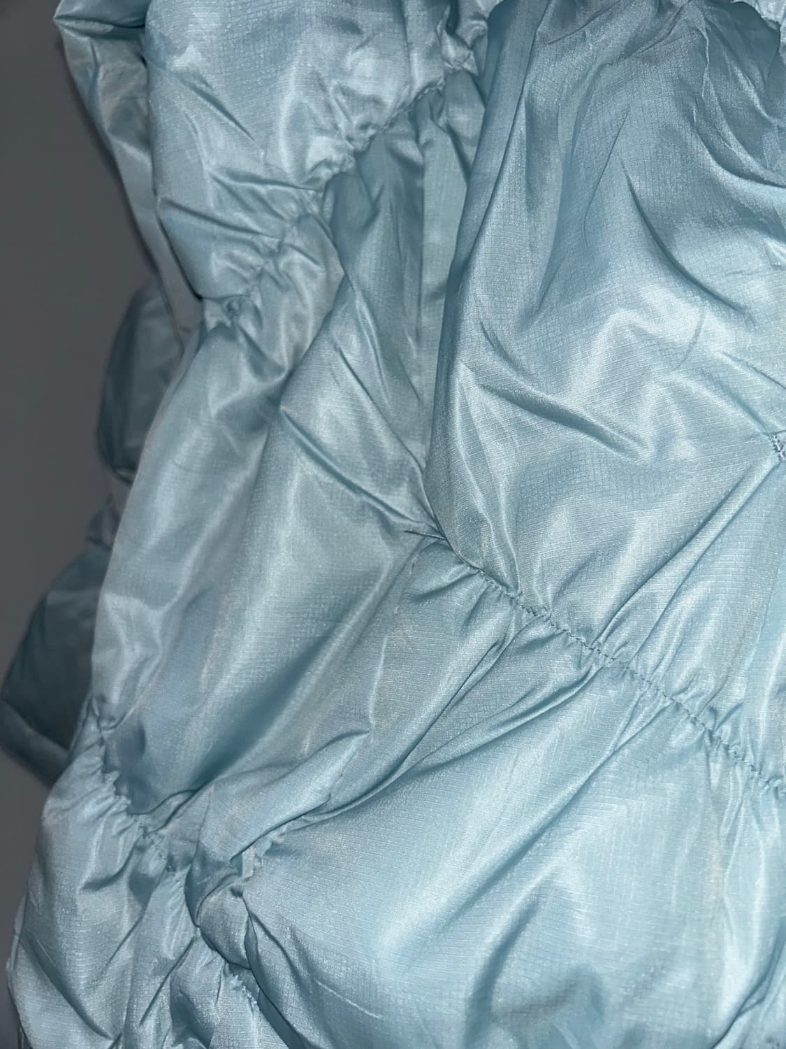 셔링 경량 패딩 상품이미지5