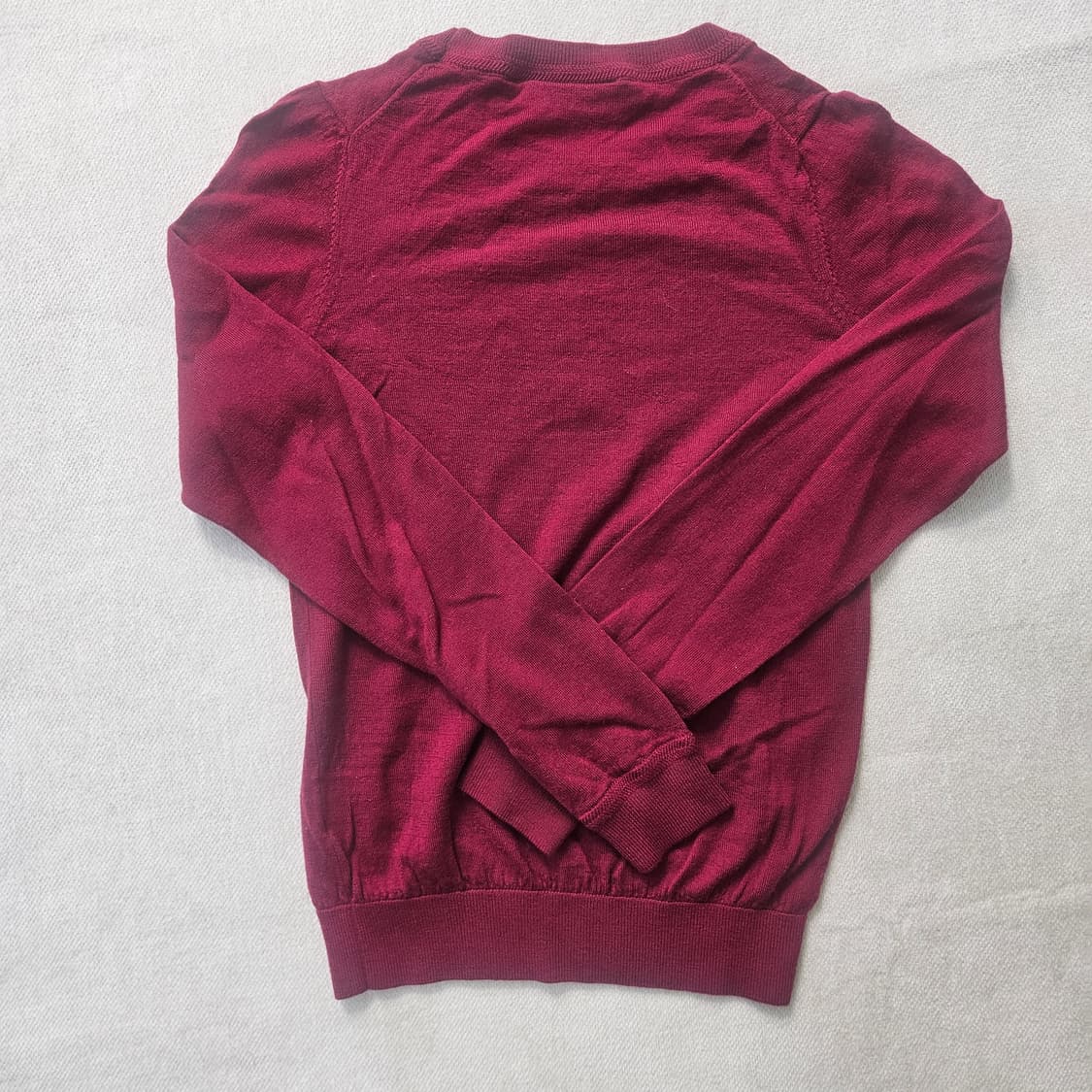 34 라코스테 버건디 여성 니트 0303Y 상품이미지2