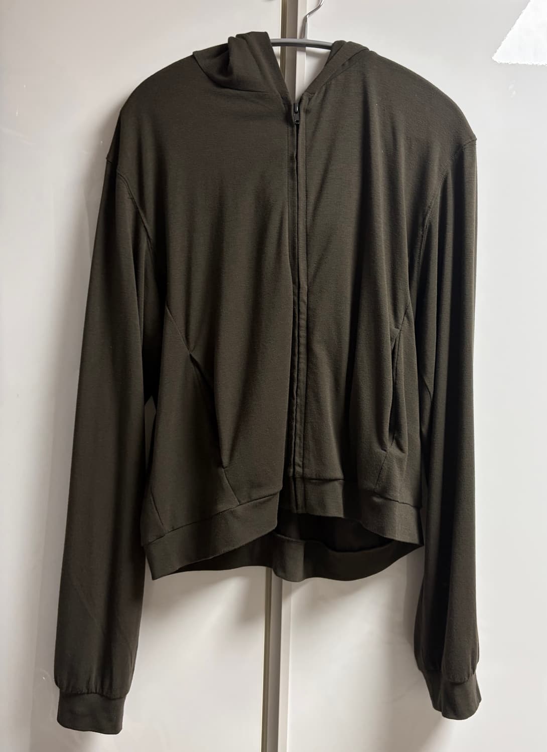 Mudule 라운지 후드 집업 olive 2 size 상품이미지2