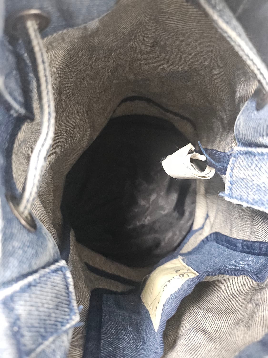 캉골 데님 버킷백 숄더백 (20*26) 상품이미지4