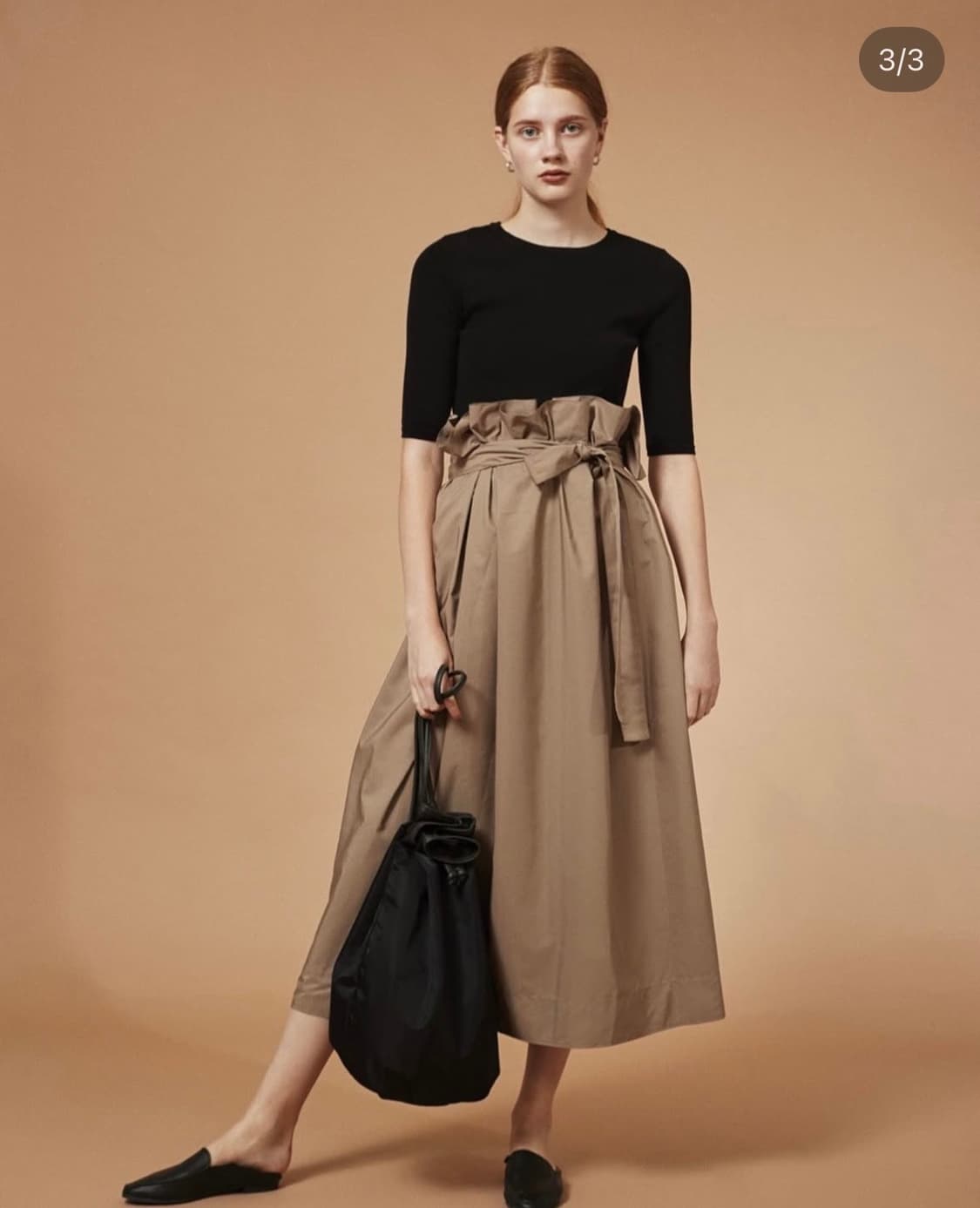 emmi 타프타 스커트 상품이미지2