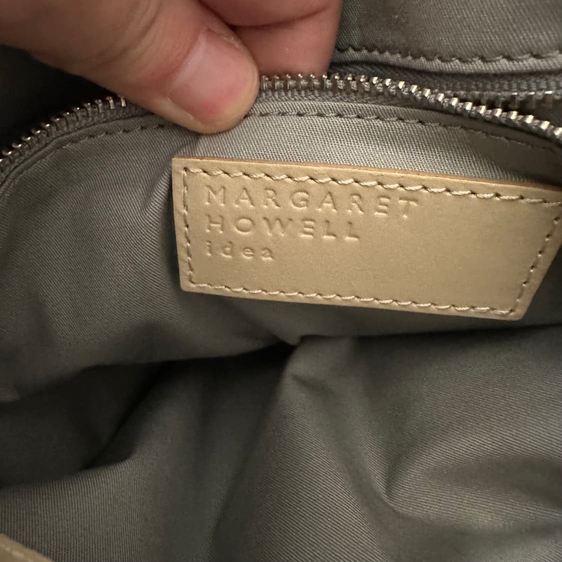 마가렛호웰 margaret howell 에나멜 토트백 상품이미지6