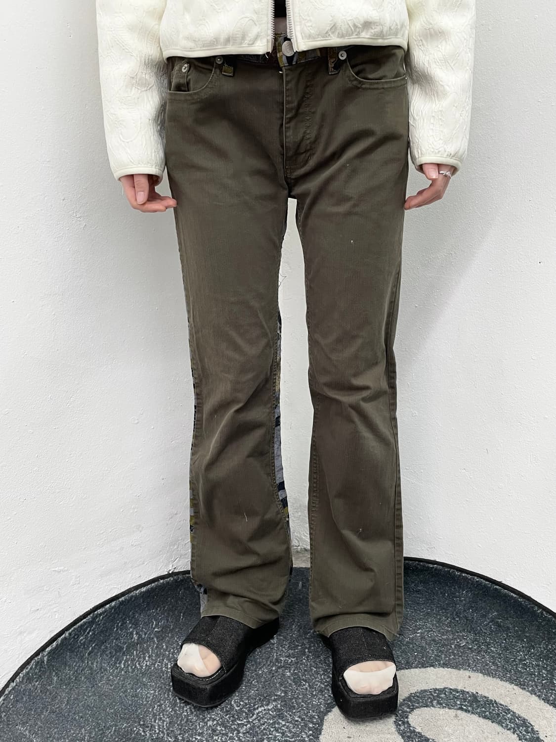 JPN 글램디 오리엔탈 자수 디테일 팬츠*레어 상품이미지2