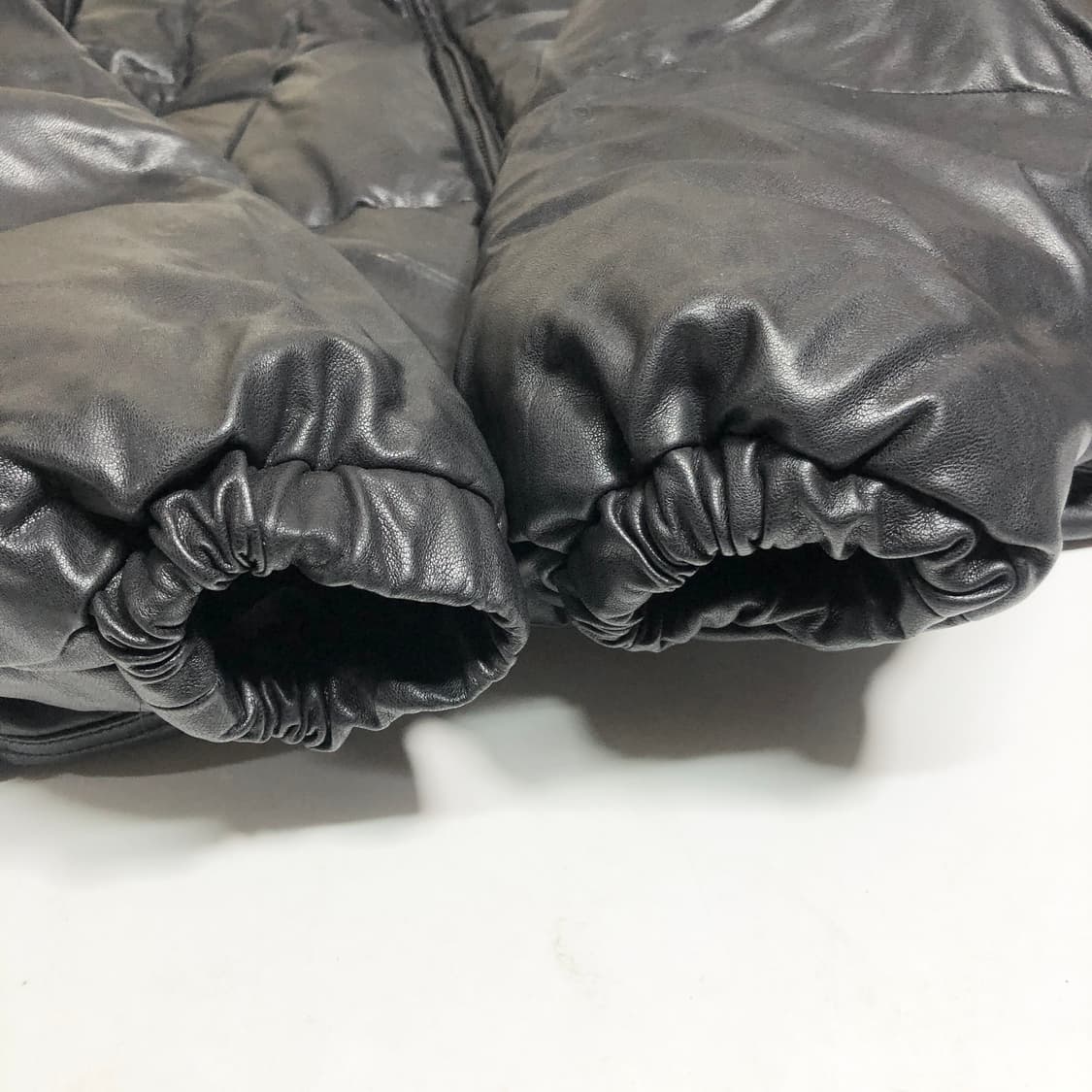 세컨드모노 레더 숏패딩 m 상품이미지8