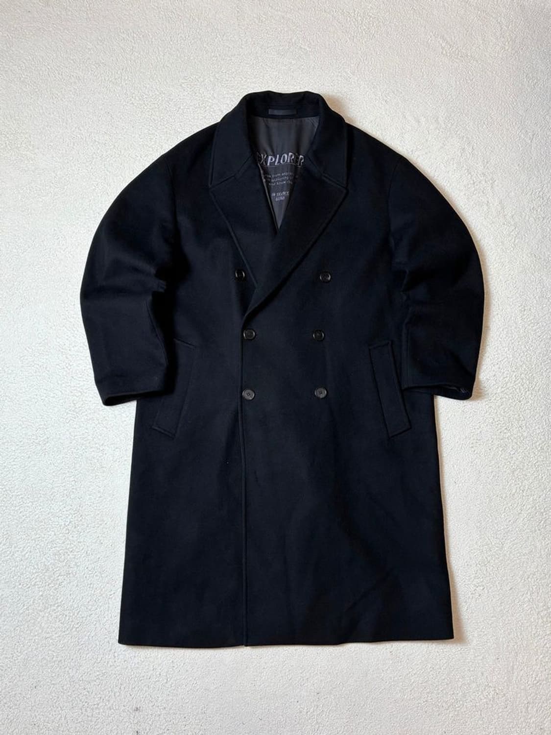 인사일런스 x 분트 17FW 캐시미어 블렌드 더블 코트 PN7659 상품이미지1