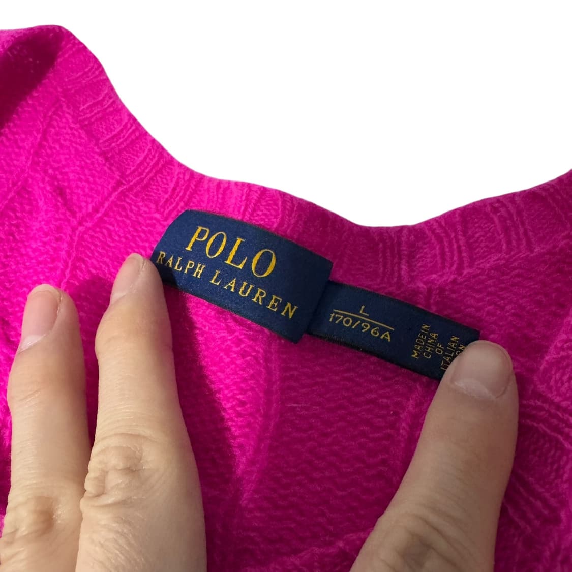 여성 폴로 랄프로렌 캐시미어 니트 상품이미지3