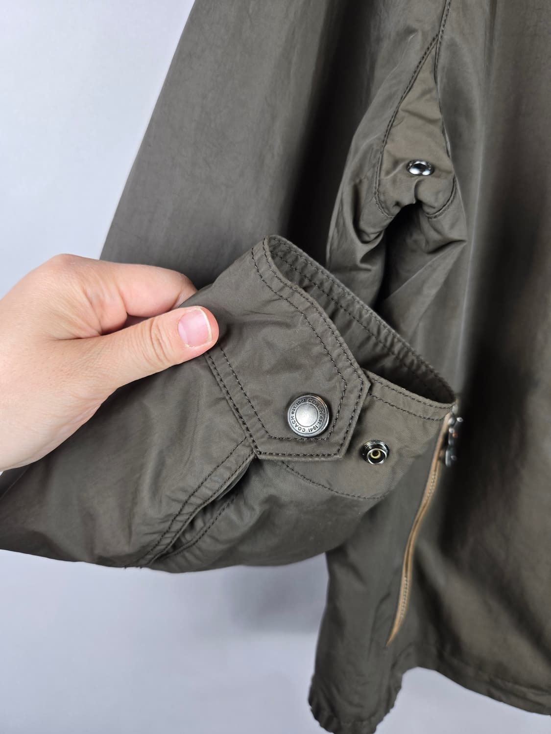 [무료배송]COACH 코치 M 남성 집업 바람막이 자켓 일본판 정품 상품이미지6