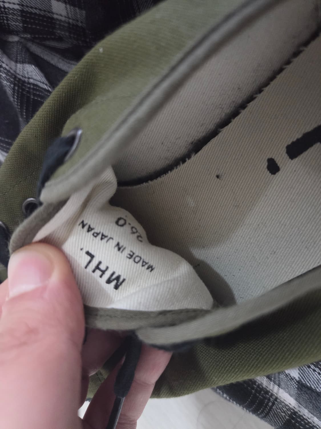 MHL 아미슈즈 올리브 상품이미지5