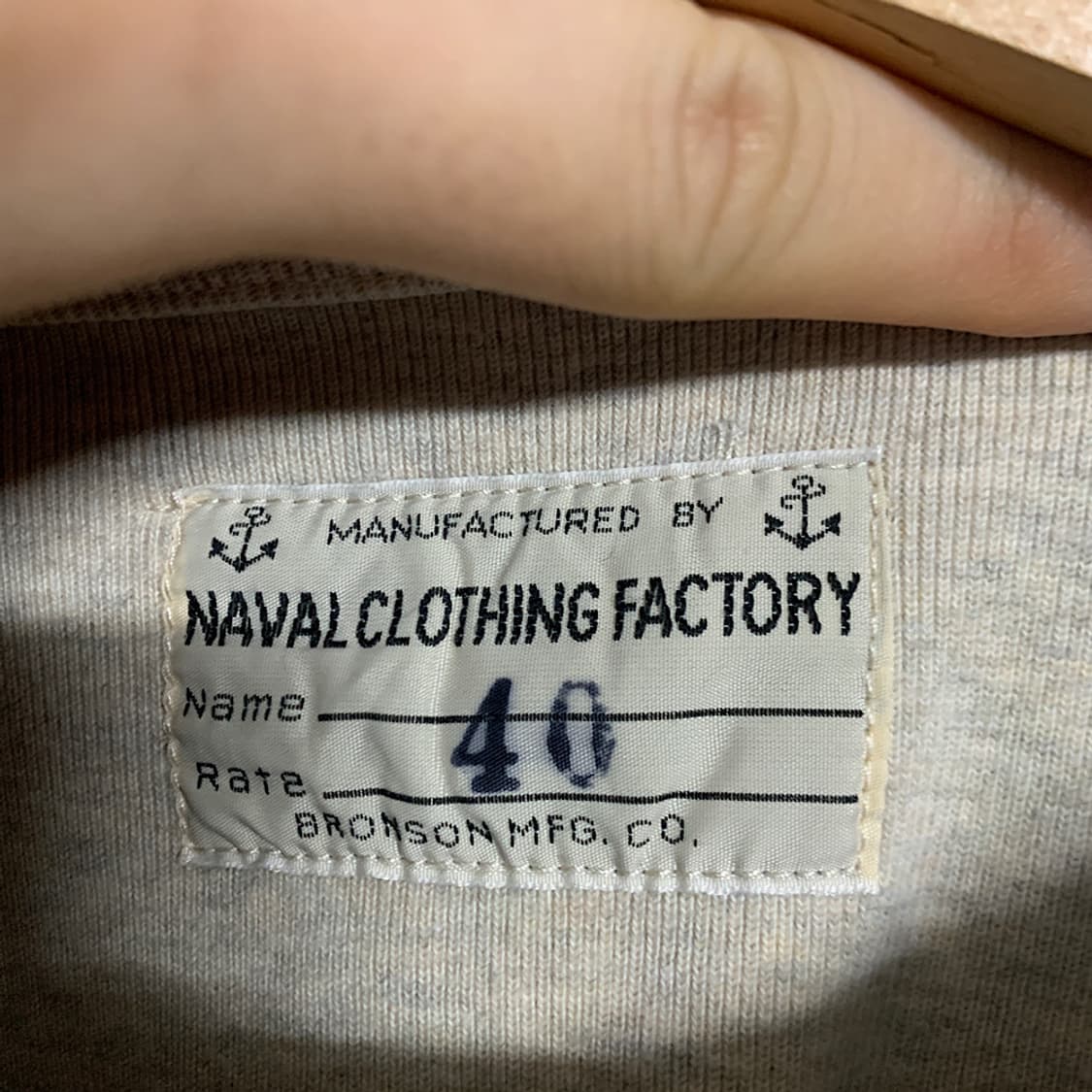 브론슨 40s usn 스웻셔츠 40 상품이미지2