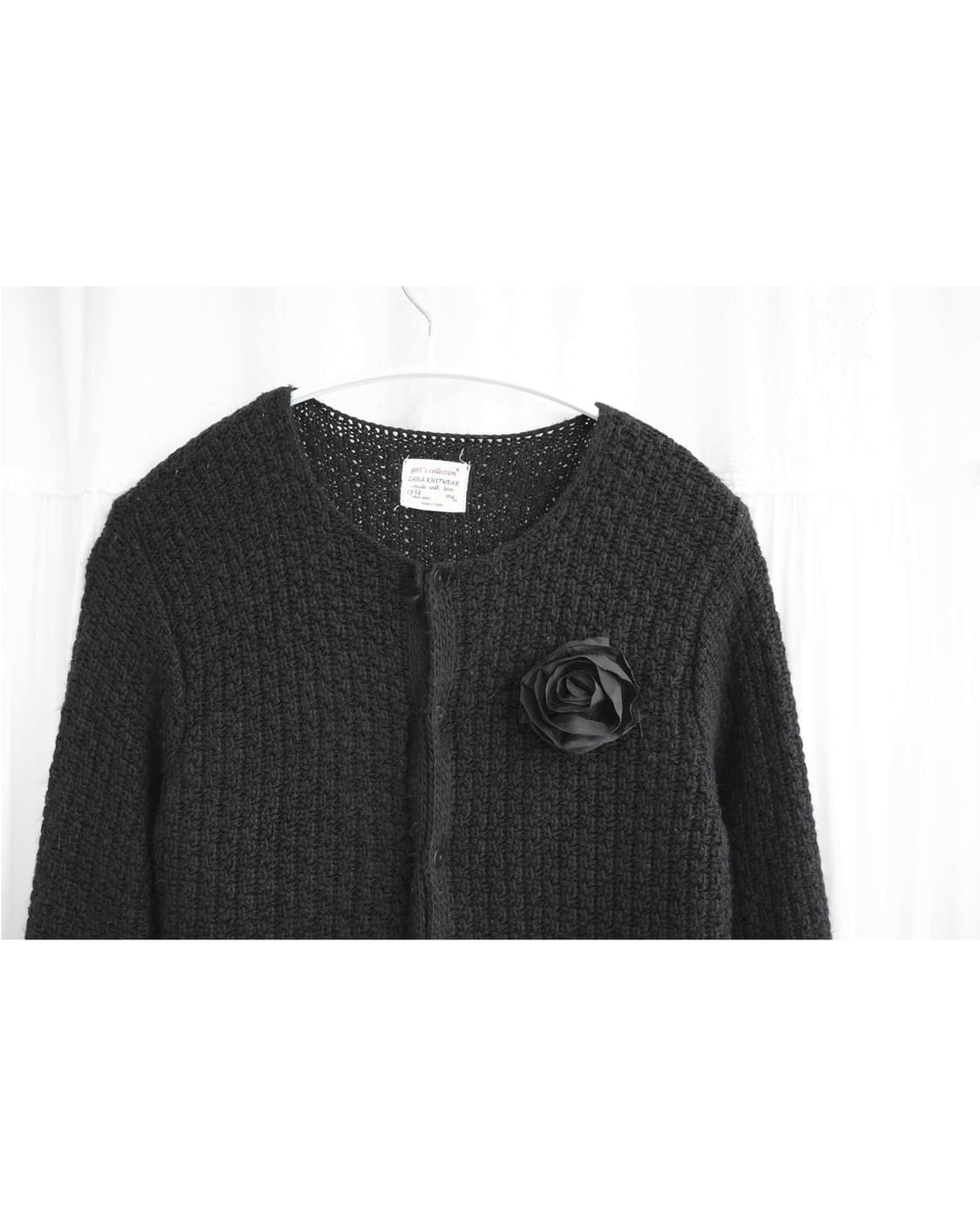 Zara flower knit 상품이미지5