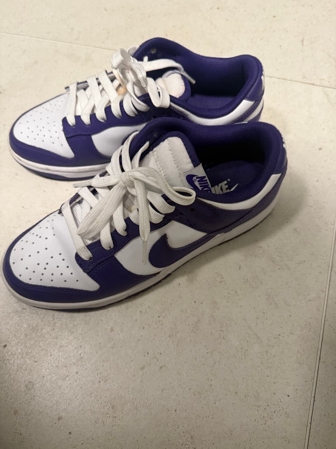 나이키 덩크 로우 레트로 챔피언십 코트 퍼플 250 상품이미지1
