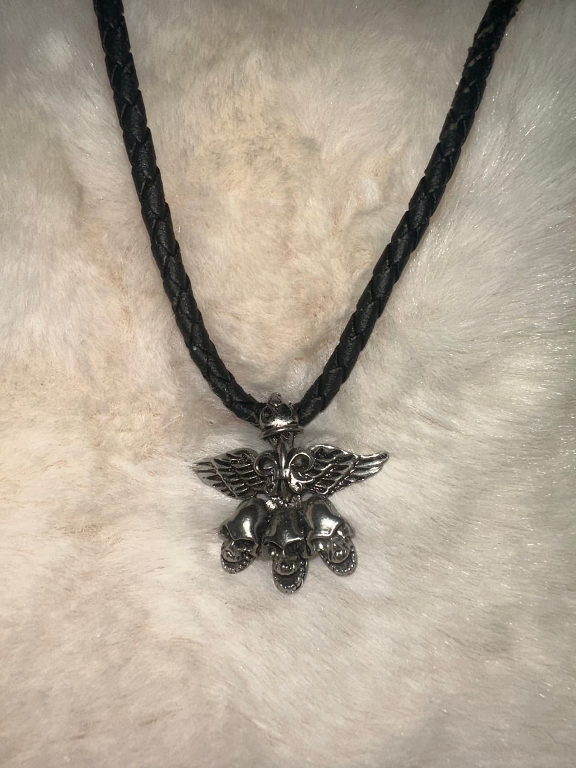 오리엔탈 고스펑크 해골 목걸이 상품이미지1