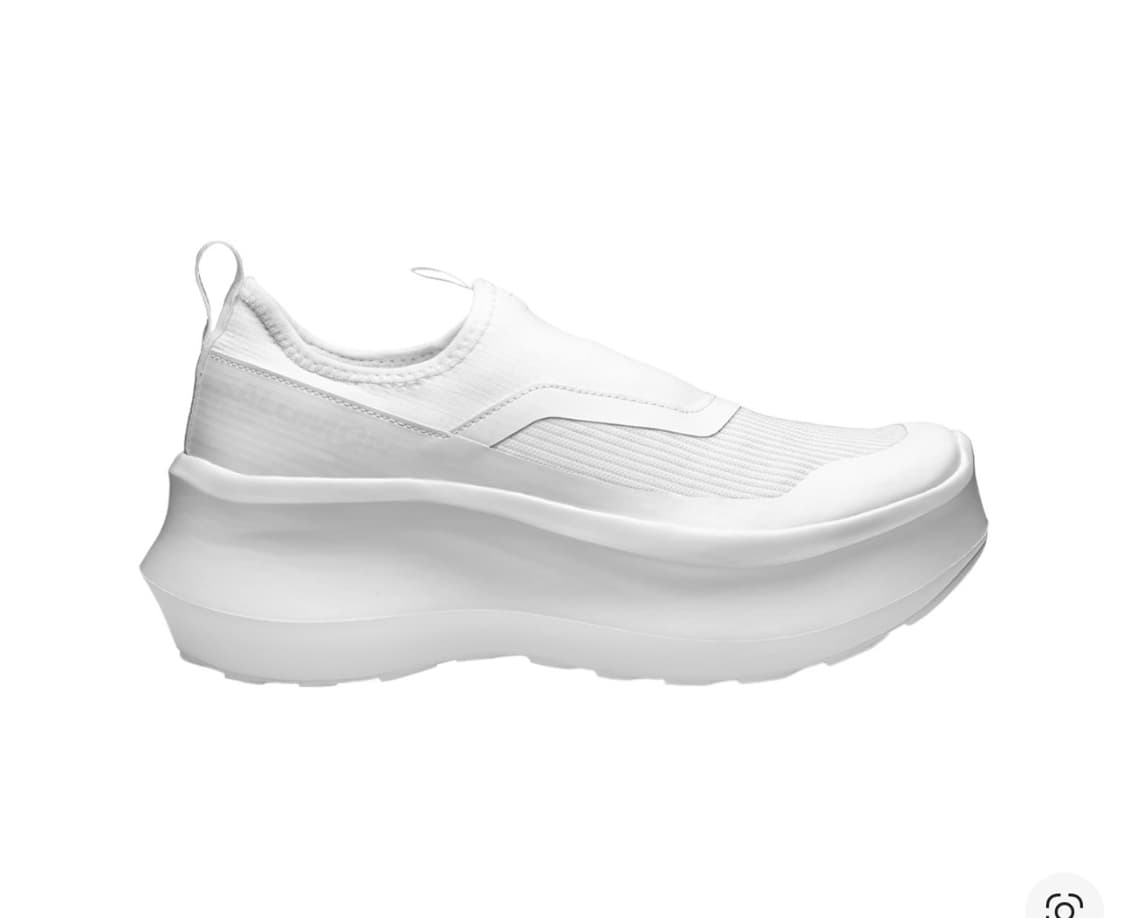 (새상품)살로몬 x 꼼데가르송 슬립 온 플랫폼 화이트 상품이미지1