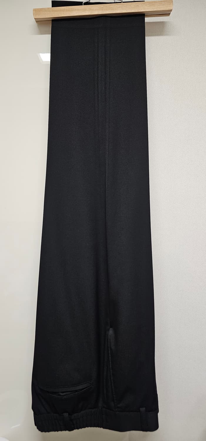 드로우핏 밴딩 테이퍼드 슬랙스 블랙 L 상품이미지2