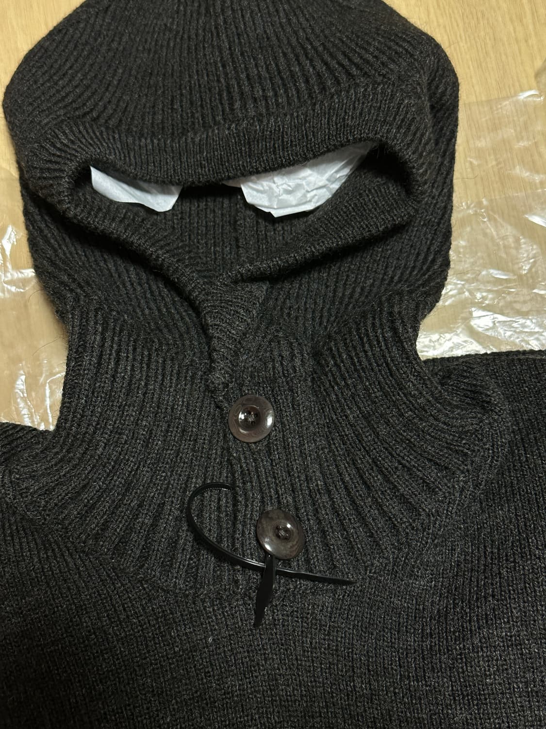 르메르 알파카 울 후디드 니트 상품이미지5