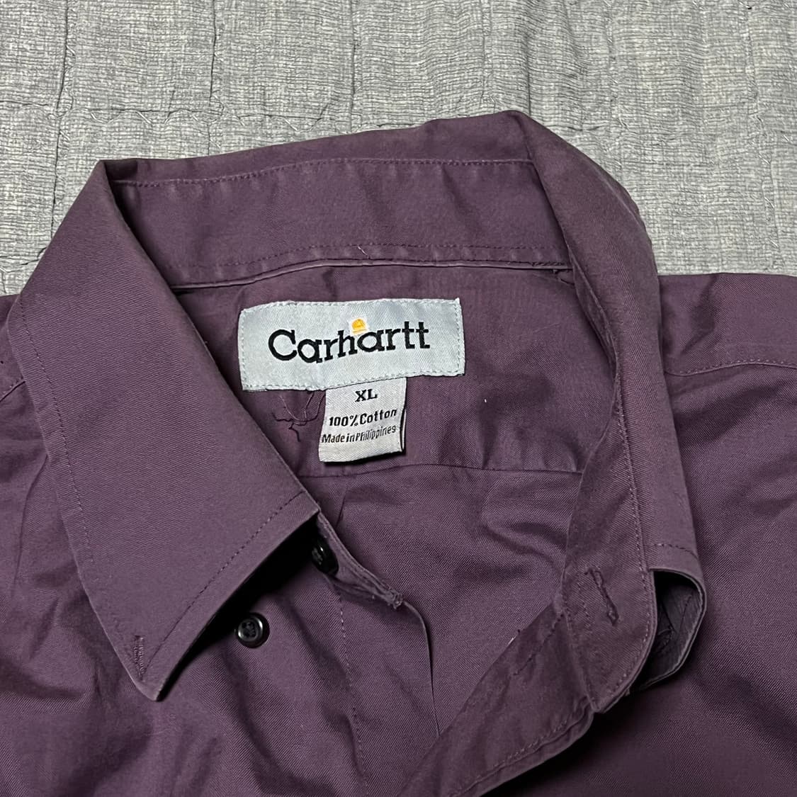 칼하트 반팔셔츠 퍼플 XL 반팔티 티셔츠 보라 퍼플 빈티지 상품이미지2