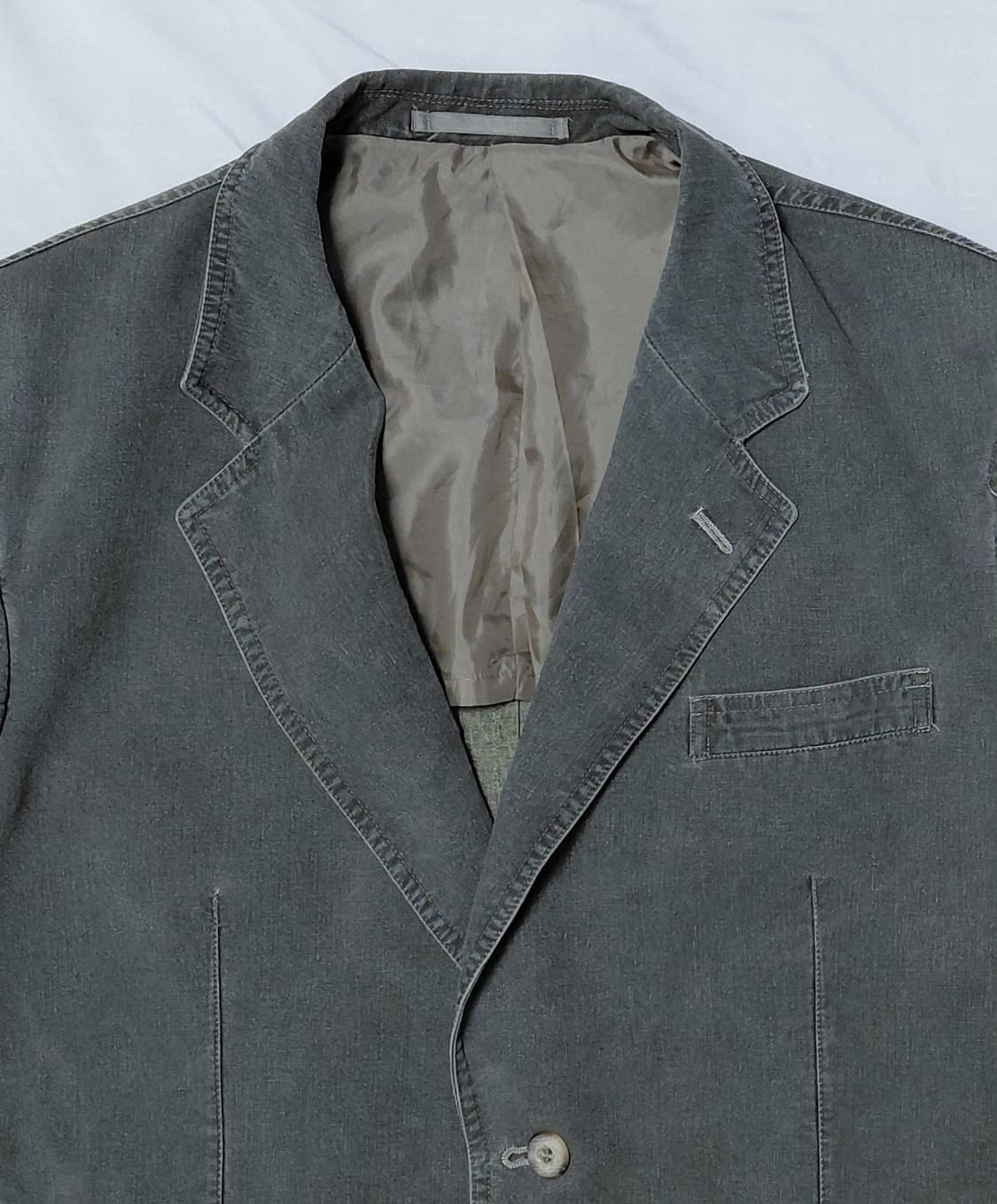 [L] JEAN GERARD HOMME 린넨 텐셀 워싱 자켓 상품이미지2