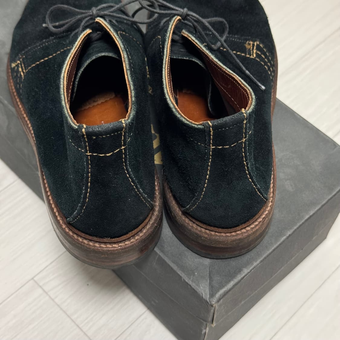 알든 Alden 언라인드 처카 부츠 14968 8.5E 상품이미지5