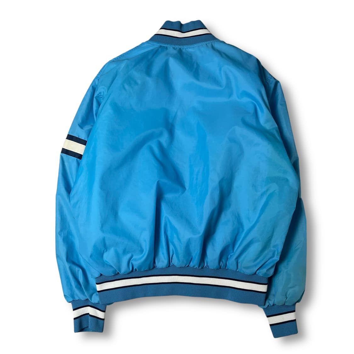 빈티지 노스캐롤라이나 빅로고 블루 바시티 자켓 2XL 상품이미지3